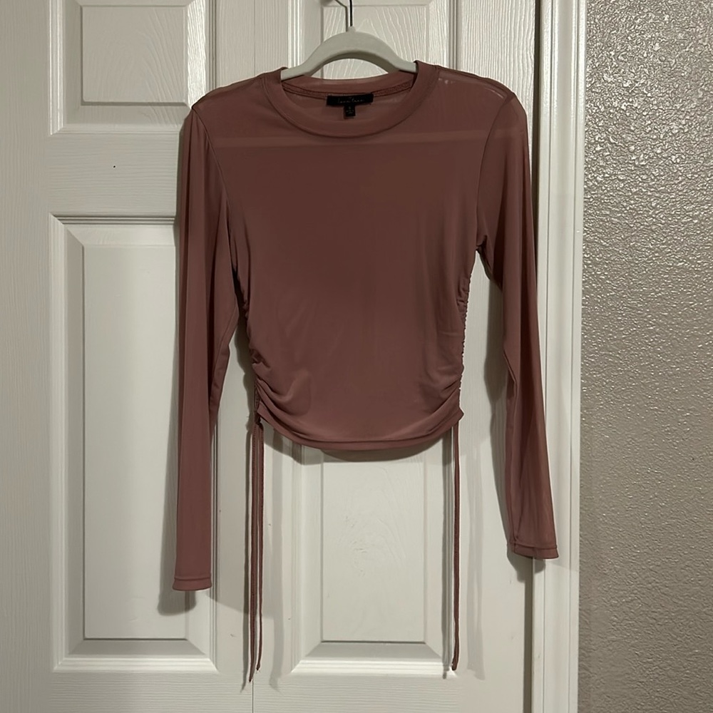 Love Tree Mesh Top Size Small